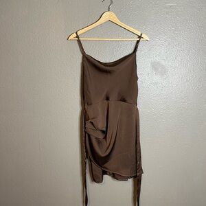 Altar'd State Brown Mini Dress